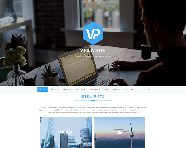 Site web de VP&WHITE